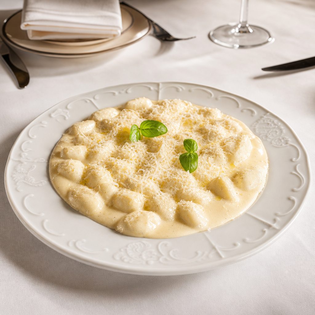 Gnocchi Al Formaggio.