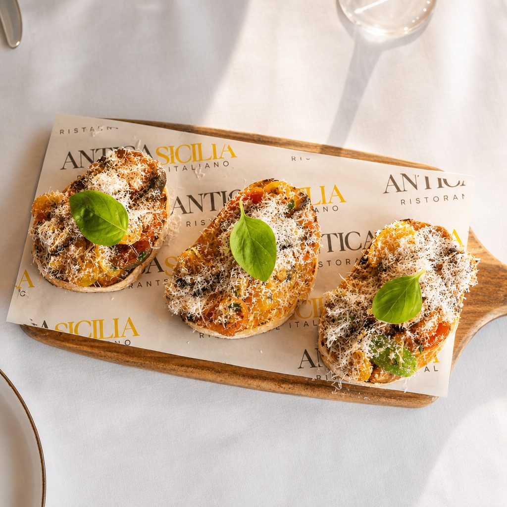 Bruschetta Pomodoro.