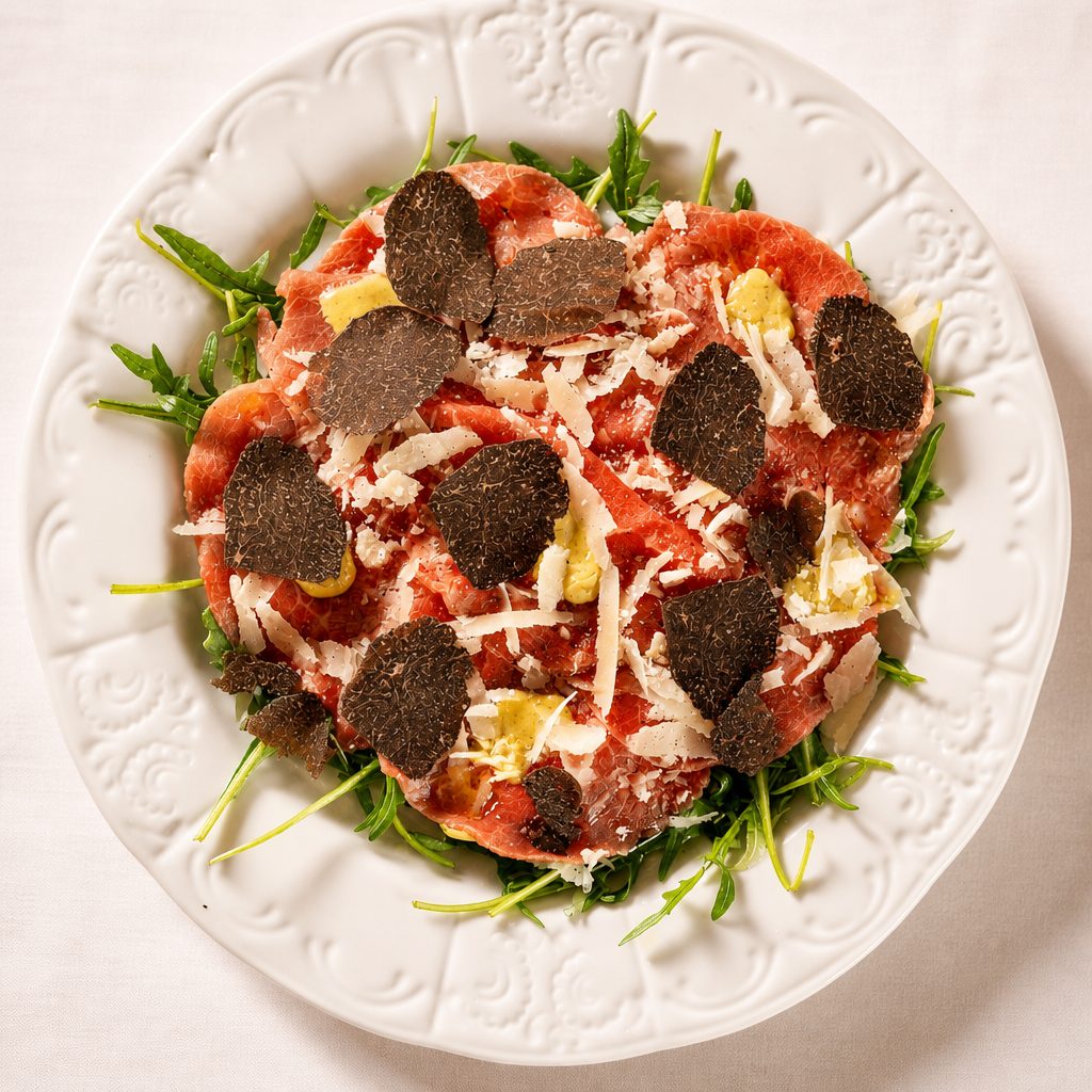 Beef Carpaccio.