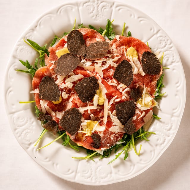 Beef Carpaccio.