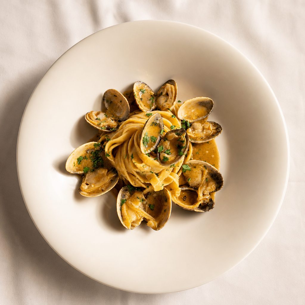 Tagliolini Alle Vongole.